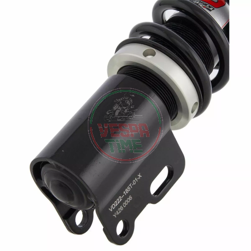 Amortiguador delantero regulable YSS Piaggio ZIP SP 1 50 2T 1996-2000, H.185mm, adaptable a Vespa PK