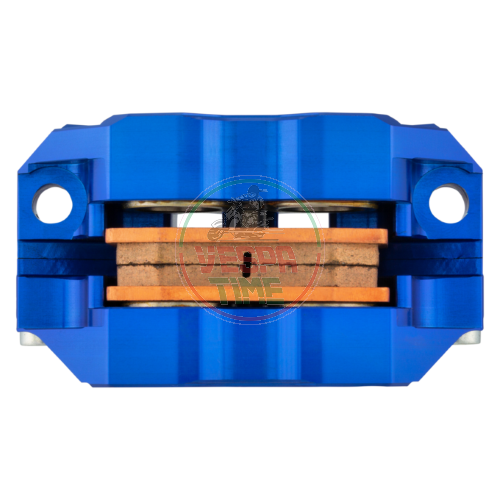 Pinza de freno OTTOPUNTOUNO Hurricane 8.1 Avional CNC, distancia entre ejes de 84 mm, radial de 4 pistones, anodizado AZUL