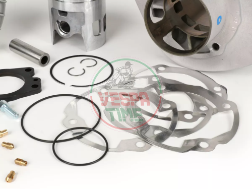 GRUPO TÉRMICO MALOSSI MHR Ø 63 ALUMINIO CVF2 PESADOR Ø 15 Vespa PX 125-150, 60mm