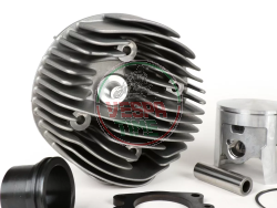 GRUPO TÉRMICO MALOSSI MHR Ø 63 ALUMINIO CVF2 PESADOR Ø 15 Vespa PX 125-150, 60mm