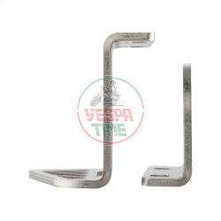 Staffe VMC fissaggio fori cavalletto centrale per fissaggio tanica benzina, borsa su pedana per Vespa Smallframe e Largeframe