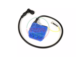 CDI BGM PRO centralita con bobina integrada y cable de bujía para Vespa PX ET3 T5 PK XL Rally 200 Lambretta Ducati