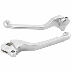 Par de manetas de freno y embrague SIP en aluminio pulido para Vespa 50-125 Primavera, ET3, PK, RALLY, PX, PE, SPRINT, GT, GTR, TS, VNA, VBA, VBB, GL