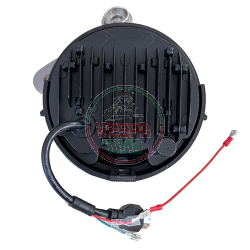 EVOK IRON LED-Scheinwerfer für Vespa PK, 150 mm Durchmesser, mit Gläsern wie für die Vespa PX-Version