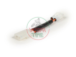 Cablaggio cavo elettrico per collegamento rubinetto benzina OMG / BGM Faster Flow per cavo spia riserva Contakm e contagiri SIP Vespa, Lambretta