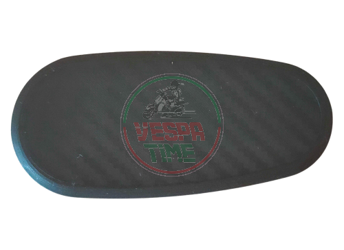 3D-gedruckter Nabendeckel, CARBON LOOK für Vespa 50 N-L-R-SPECIAL, 50SS, 90, 90SS, 125 Primavera, ET3, PK/S