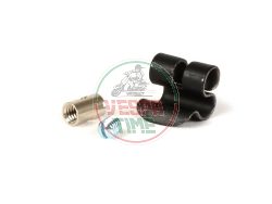 Clip de cable de estrangulación BOLLAG MOTOS para carburador Polini CP Vespa 125 V1-15, V30-33, VM, VN, VU, VL, VB, ACMA, Hoffmann
