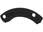 BGM PRO Fräslehre für Einlassdrehschieber für Vespa Largeframe Motoren 2 Überströmer, +15° von OT / +8° nach OT, Vespa VNB, VBB, VLB, VNC, Sprint, Super