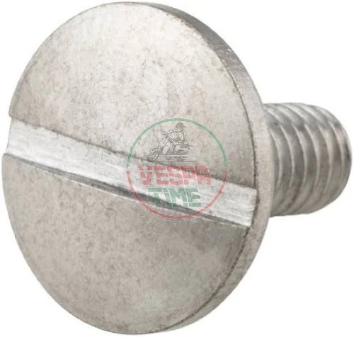 Tornillo cincado M6 para la fijación del faro delantero en un ciclomotor Piaggio CIAO