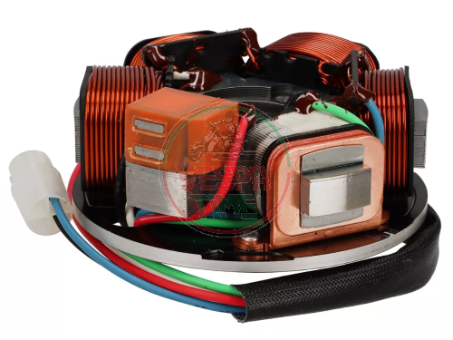 Estator completo BGM PRO ProRev Silicona para Vespa Vespa PX 125 T5 - 5 cables sin arranque eléctrico