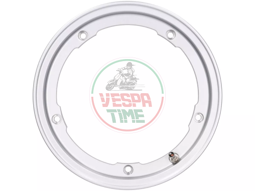 Cerchio in lega tubeless BGM PRO Superstrong 2.10-10 Vespa 50, 125 ET3 Primavera, PK, PX, T5 - grigio metallizzato