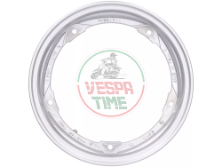 Cerchio in lega tubeless BGM PRO Superstrong 2.10-10 Vespa 50, 125 ET3 Primavera, PK, PX, T5 - grigio metallizzato