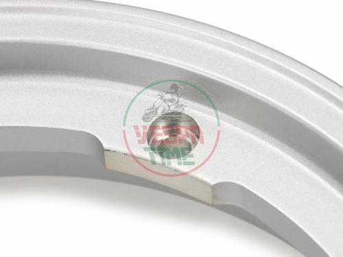 Cerchio in lega tubeless BGM PRO Superstrong 2.10-10 Vespa 50, 125 ET3 Primavera, PK, PX, T5 - grigio metallizzato