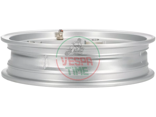 Cerchio in lega tubeless BGM PRO Superstrong 2.10-10 Vespa 50, 125 ET3 Primavera, PK, PX, T5 - grigio metallizzato