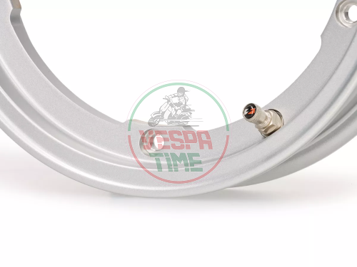 Cerchio in lega tubeless BGM PRO Superstrong 2.10-10 Vespa 50, 125 ET3 Primavera, PK, PX, T5 - grigio metallizzato