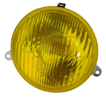 Fanale faro anteriore SIEM, vetro giallo, per Vespa PX/PE