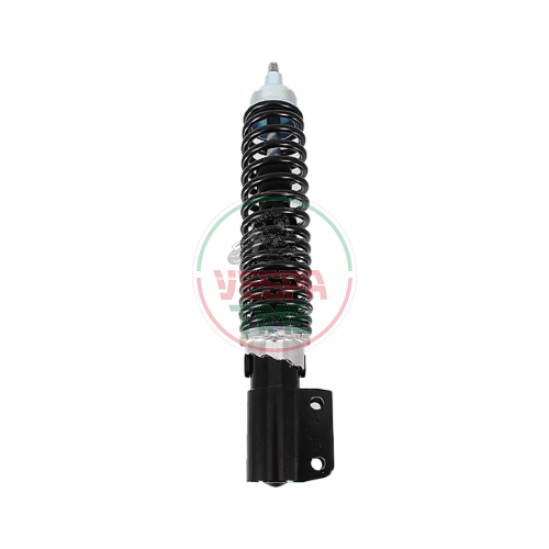 Amortiguador delantero regulable FORSA con cuerpo y muelle, negro, para Vespa PX-PE 125 150 200