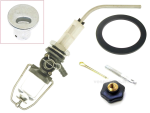 Kit rubinetto, guarnizione tappo serbatoio, pomello per Vespa 125 VNB2T..6T, Super, 125GT, 150 VBA1T, VBB1T-2T, 150 GL-Sprint, 160GS, 180SS