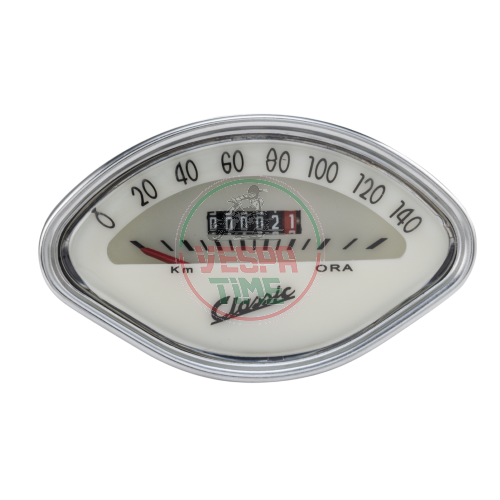 Contachilometri SIP a ventaglio, scala 140 km/h per 125 GT, 150 VBA/VBB/GL/GS/Sprint, 160 GS, 180 SS