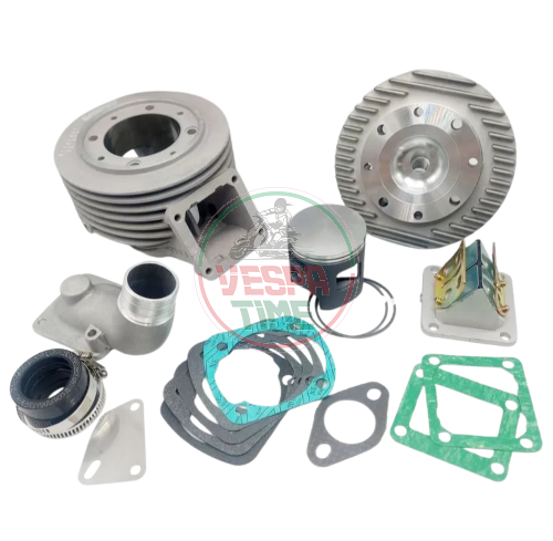 Kit Cilindro VMC THUG 58 135cc Alluminio | Aspirazione Lamellare al Cilindro | Corsa 51mm per Vespa 50 Special, Primavera, ET3, PK