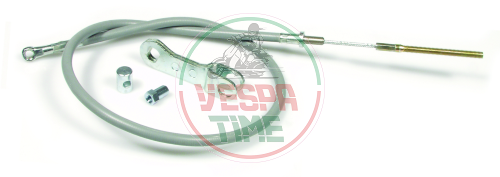 Rear brake cable conversion kit Vespa 125 T5 on Vespa PX-PE