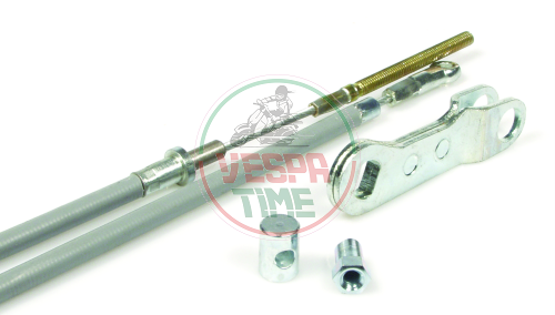 Rear brake cable conversion kit Vespa 125 T5 on Vespa PX-PE