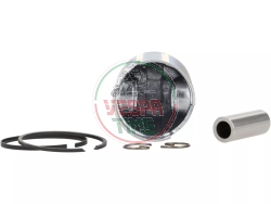 Pistone DMP 38,2mm, spinotto da 12mm per ciclomotori Piaggio CIAO, BRAVO, BOXER, SI
