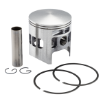 Pistón Pinasco 206cc diámetro 66mm clase A para cilindro 26033906, Vespa 125 GTR 2°/TS, 150 Sprint 2°/V/Super 2°, PX125-150/PE/Lusso/Cosa