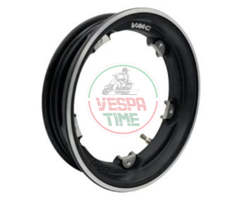 Cerchio Tubeless VMC 2.0 Easy Fitting 2.10-10 Nero per Vespa Vintage