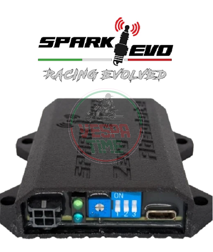 Centralina elettronica SPARKEVO ZERO ABSOLUTE per conversione da puntine a elettronica, motori 2 e 4 tempi