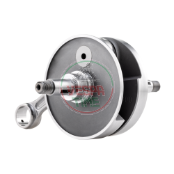Cigüeñal SIP PERFORMANCE-PRIMATIST con diagrama de distribución modificado para Vespa Rally 200, PX-PE 200, Lusso, MY, Cosa – carrera de 57 mm, biela forjada de 110 mm, bulón de Ø 16 mm.