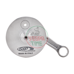 Cigüeñal SIP PERFORMANCE-PRIMATIST con diagrama de distribución modificado para Vespa Rally 200, PX-PE 200, Lusso, MY, Cosa – carrera de 57 mm, biela forjada de 110 mm, bulón de Ø 16 mm.