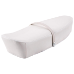 Asiento biplaza blanco Vespa 125 PRIMAVERA VMA1T-VMA2T, adaptable a vespa 50