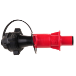 Tubo de salida HÜNERSDORFF sistema de llenado de seguridad parada automática de llenado, para bidón de gasolina con Ø=38mm