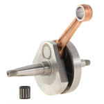 Crankshaft MAZZUCCHELLI for SIP modified for PX ignition,stroke 57.0mm,cone 20/25mm,pin 15mm for Vespa 125 VNB/GT/GTR 1°/Super/TS/150 VBA/VBB/T4/GL/Sprint/V 1°/Super 1°